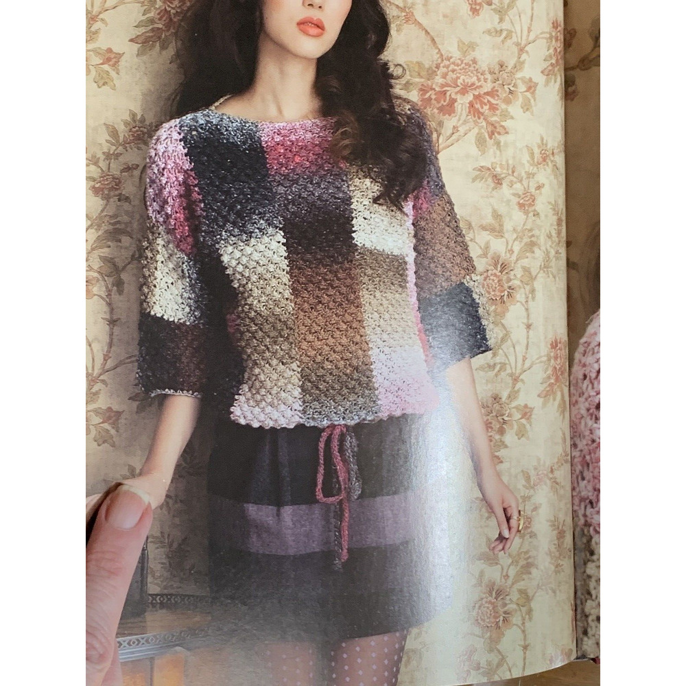 Aran Knits: 23 Contemporary Designs Classic Cable Patterns Storey knit noro book - Picture 4 of 7